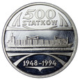 Medal MW, Stocznia Szczecińska, 500 statków, st. L-