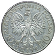 Polska 10 Złotych 1933 - Głowa kobiety