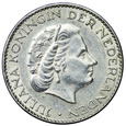 Holandia 1 Gulden 1964, Juliana, st. 2/2+