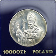 Polska, PRL 10.000 zł 1987, Jan Paweł II, st. 1/1-