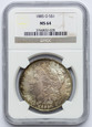 USA 1 dolar 1885 O, Morgan Dollar, NGC MS64