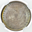 USA 1 dolar 1885 O, Morgan Dollar, NGC MS64