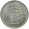 Szwecja 5 Koron 1955, Gustaf VI Adolf, st. 2
