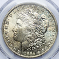 USA 1 dolar 1884 O, Morgan Dollar, PCGS MS64