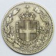 185b. Włochy, 2 liry 1884 R, Umberto I, st. 2-