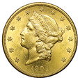 USA 20 Dolarów 1904, Liberty Head, st. 2+
