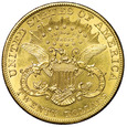 USA 20 Dolarów 1904, Liberty Head, st. 2+