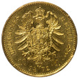 Niemcy, Prusy 10 Marek 1872-A, Wilhelm I, st. 1/1-