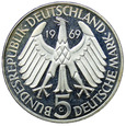 Niemcy 5 Marek 1969-G, Theodor Fontane, st. L-