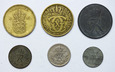 Dania, zestaw monet, 6 sztuk