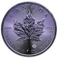 Kanada 5 Dolarów 2018, Liść Kanadyjski, st. 1-