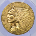USA 5 Dolarów 1913, Indianin, PCGS MS63