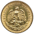 Meksyk 2 Pesos 1945, Złoto