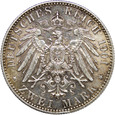 87. Prusy, 2 marki 1901 A, Wilhelm II, 200 lat Prus, st. 2