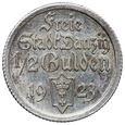 Wolne Miasto Gdańsk 1/2 Guldena 1932