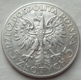5 złotych - GŁOWA KOBIETY - 1932 - znak mennicy