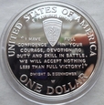 USA - 1 dolar - 1993 W - D-DAY - srebro