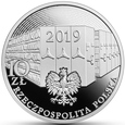 10 złotych - 100. r. podpisania Dekretu o archiwach państwowych 2019