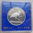 Polska - PRL - 100 złotych - Ochrona środowiska - Bocian - 1982