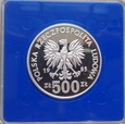 Polska - PRL - 500 złotych - Ochrona środowiska - Wiewiórka - 1985