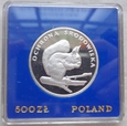 Polska - PRL - 500 złotych - Ochrona środowiska - Wiewiórka - 1985