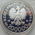 Polska - III RP - 200000 złotych - Barcelona 1992 - Ciężary - 1991