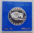 Polska - PRL - 100 złotych - Ochrona środowiska - Żubr - 1977