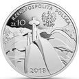 10 złotych zł - Polska reprezentacja olimpijska - PyeongChang - 2018