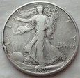 USA 1/2 DOLARA 1937 S Walking Liberty Half Dollar