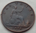 WIELKA BRYTANIA - FARTHING - 1874 - Victoria