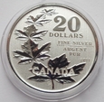KANADA - 20 dolarów - 2011 - Pięć liści klonu