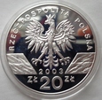 20 złotych - WĘGORZ EUROPEJSKI - 2003