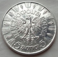 5 złotych - JÓZEF PIŁSUDSKI - 1934 - srebro