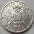 Niemcy - 2 marki - 1904 A - PRUSY - Wilhelm II / 1