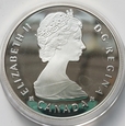 KANADA - 1 dolar 1985 - National Parks - Łoś - Elizabeth II - srebro