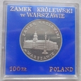 Polska - PRL - 100 złotych - Zamek Królewski w Warszawie - 1975