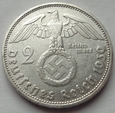 Niemcy - 2 marki - 1939 D - HINDENBURG / 2