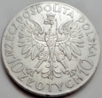 Polska - II RP : 10 złotych - Romuald Traugutt - 1933 - srebro