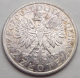 2 złote - GŁOWA KOBIETY - 1933 - srebro