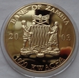 ZW - ZAMBIA - 1000 KWACHA 2003 - JAN PAWEŁ II