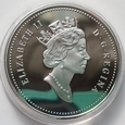 KANADA - 1 dolar 1999 - Juan Perez - Okręt - Elizabeth II - srebro