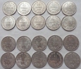 FINLANDIA - zestaw 20 x 25 PENNIA 1916/17 - srebro