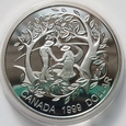 KANADA - 1 dolar 1999 - Older Persons - Elizabeth II - srebro