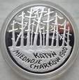 20 złotych - Katyń - Miednoje - Charków 1940 - 1995