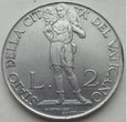 WATYKAN - 2 lire - 1941 - PIUS XII