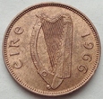 IRLANDIA - 1/4 pensa / farthing - 1966 - PTAK 