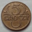 POLSKA - II RP - 5 GROSZY - 1934