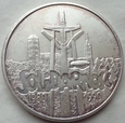 100000 - SOLIDARNOŚĆ 1990 - A - UNCJA ag999