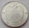 JUGOSŁAWIA - 20 DINARA - 1938 - Petar II / 3