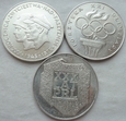 Polska - PRL : 3 x 200 złotych - KPL 1974 - 1975 - 1976 - srebro / 1